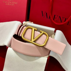 VALENTINO 발렌티노 VLogo Signature 40 리버서블 레더 벨트 5W2T0S11ZFRLC8