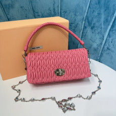 MIUMIU 크리스탈 클로케 숄더백 5BD417