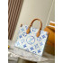 LOUIS VUITTON 온더고 MM 라군 블루 모노그램 토트백 숄더백 가방 M11262