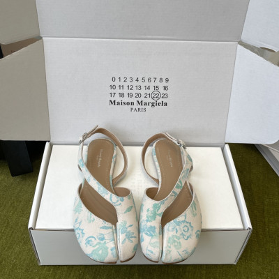 마르지엘라 26SS 타비 슬링백 발레리나 슈즈