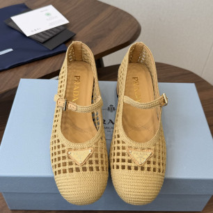 프라다 크로셰 펌프스 7.5cm