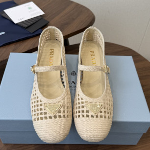 프라다 크로셰 펌프스 7.5cm