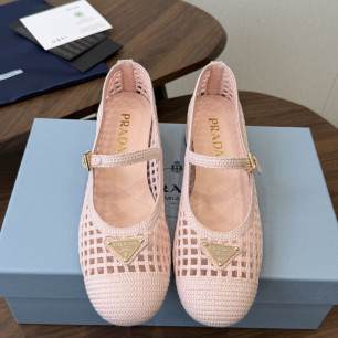 프라다 크로셰 펌프스 7.5cm