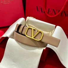 VALENTINO 발렌티노 VLogo Signature 30 리버서블 레더 벨트 5W2T0T15ZFRC34