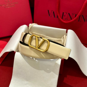 VALENTINO 발렌티노 VLogo Signature 30 리버서블 레더 벨트 5W2T0T15ZFRC34