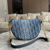 DIOR 스타 칼리스토 백 오블리크 블루 S3206UDCE