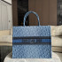 DIOR 북토트 백 오블리크 블루 데님 M1286ZEGC