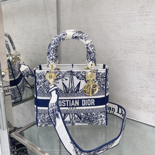 DIOR 레이디 디 라이트 백 미듐 M0565OECY