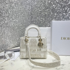 DIOR 레이디 디 라이트 백 미듐 M0565OECY