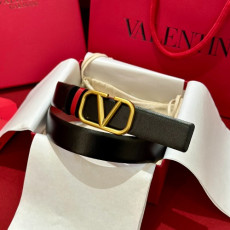 VALENTINO 발렌티노 VLogo Signature 30 리버서블 레더 벨트 5W2T0T15ZFRC34