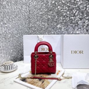 DIOR 레이디 백 미니 M0505OWCB