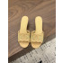 샤넬 2026 메쉬 더블 C 힐 샌들 5cm