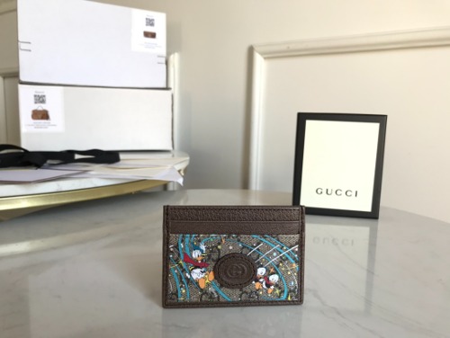 GUCCI 구찌 GG로고 X 디즈니 도널드덕 카드지갑