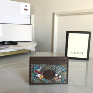GUCCI 구찌 GG로고 X 디즈니 도널드덕 카드지갑