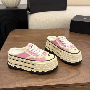 샤넬 2026 캐주얼 플랫폼 뮬 스니커즈 5.5cm