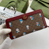 GUCCI 구찌 X Doraemon 도라에몽 지퍼 장지갑