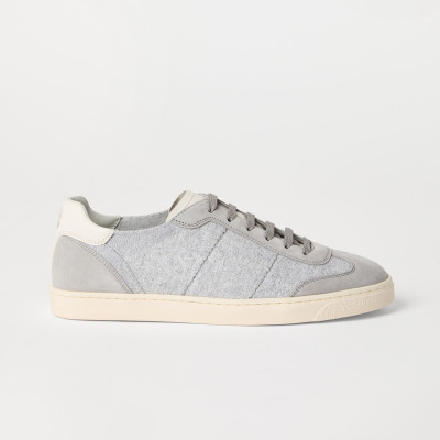 브루넬로 니트 남성 스니커즈