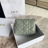DIOR 플랩 카드지갑 페이던트 까나쥬 S0178OVRB
