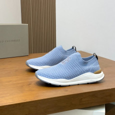브루넬로 코튼 크레스트 남성 스니커즈