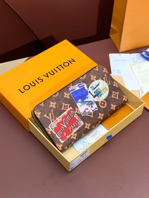 LOUIS VUITTON 지피 월릿 지퍼 장지갑 M41896