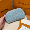 LOUIS VUITTON 루이비통 포쉐트 코스메티크 데님 파우치 M83616