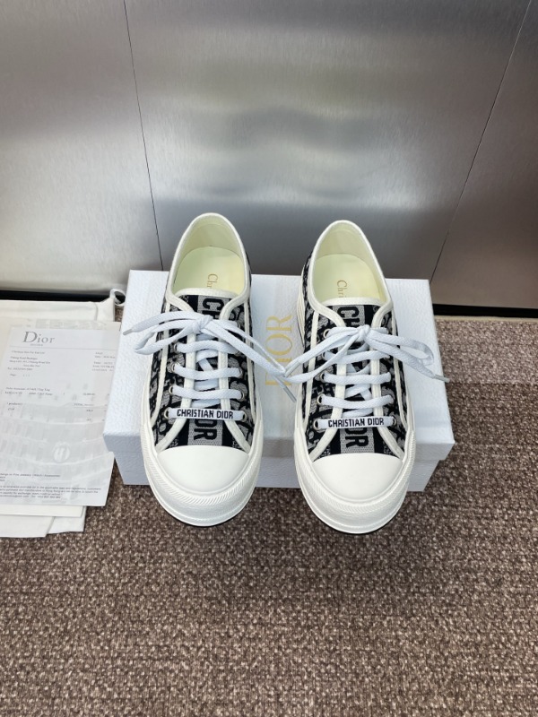 디올 Walk'n'Dior 플랫폼 스니커즈