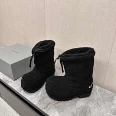 발렌시아가 스키웨어 알래스카 나일론 로우 부츠