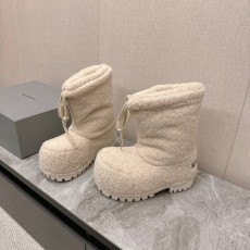 발렌시아가 스키웨어 알래스카 나일론 로우 부츠
