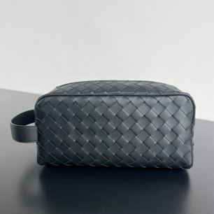 BOTTEGA VENETA 남성 인트레치아토 트레블 파우치 729295VCPQ