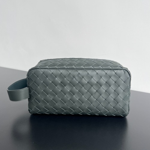 BOTTEGA VENETA 남성 인트레치아토 트레블 파우치 729295VCPQ