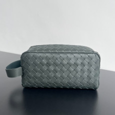 BOTTEGA VENETA 남성 인트레치아토 트레블 파우치 729295VCPQ