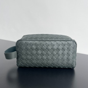 BOTTEGA VENETA 남성 인트레치아토 트레블 파우치 729295VCPQ