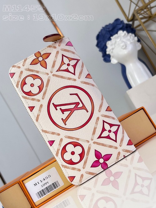 LOUIS VUITTON 지퍼 장지갑 지피월릿 M11455
