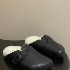 발렌시아가 선데이 가죽 슈즈