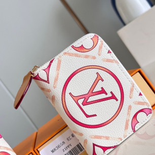 LOUIS VUITTON 지퍼 반지갑 지피 코인 퍼스 지갑 M83658
