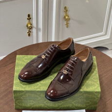 구찌 남성 레이스업 더비 슈즈