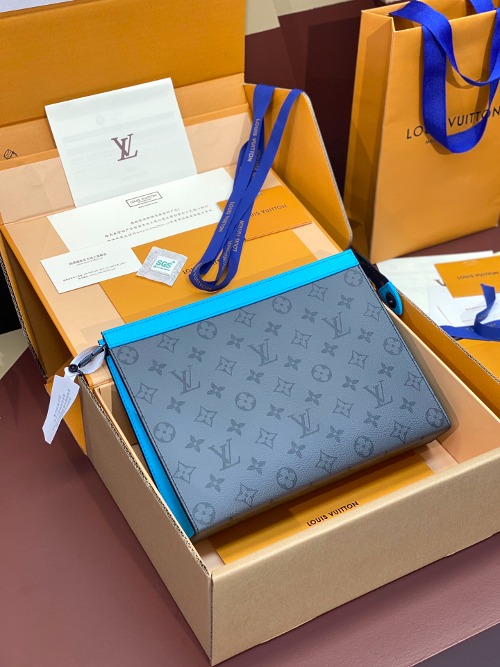 LOUIS VUITTON ‎포쉐트 보야주 MM 남성 클러치백 M11466