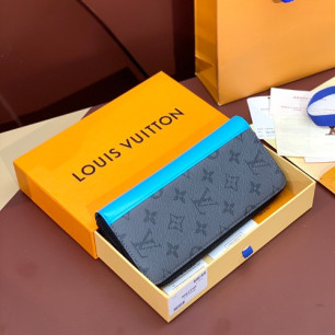 LOUIS VUITTON 모노그램 버티컬 지피 월릿 지퍼 장지갑 M62295