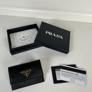 PRADA 프라다 사피아노 레더 카드홀더 1MF028