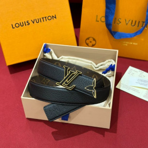LOUIS VUITTON 루이비통 프리티 LV 20mm 리버서블 벨트
