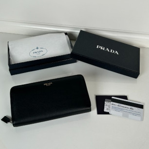 PRADA 프라다 지퍼 장지갑 2ML317