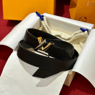 LOUIS VUITTON 루이비통 LV 에삐 트위스트 벨트