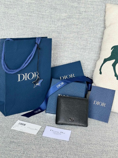 DIOR CD 아이콘 남성용 반지갑 2ESBH027CDI