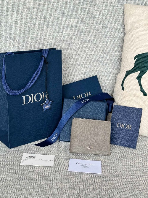 DIOR CD 아이콘 남성용 반지갑 2ESBH027CDI