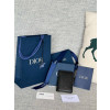 DIOR 2단 남자 카드 홀더 오거나이저 지갑 2ESCH138CDI