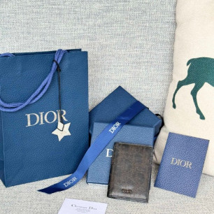 DIOR 오블리크 갤럭시 2단 카드 홀더 2ESCH138VPD H03E