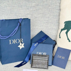 DIOR 오블리크 남자 카드 홀더 지갑 2ESCH135VPD_H03E