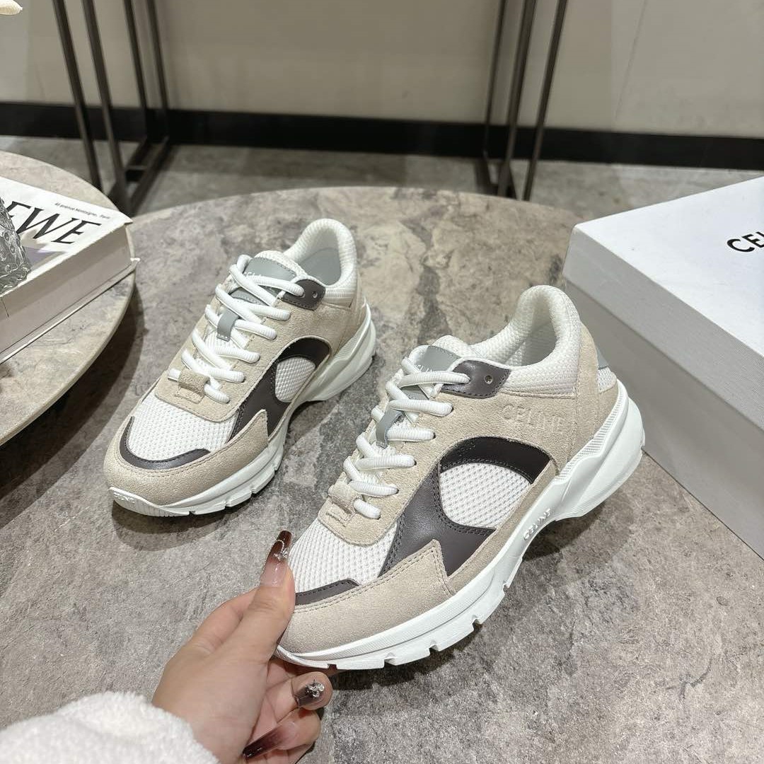 셀린느 러너 CR-03 로우 레이스업 스니커즈