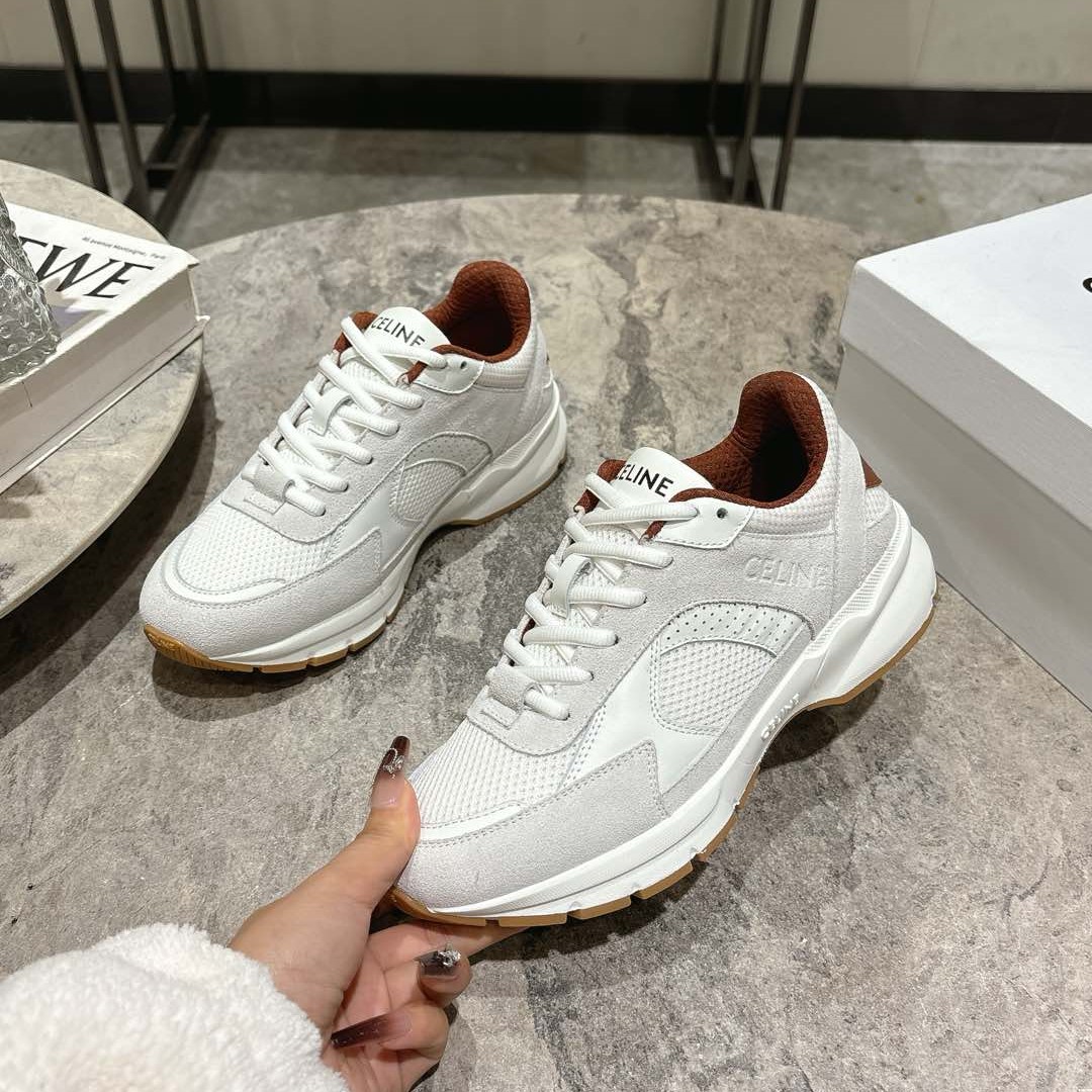 셀린느 러너 CR-03 로우 레이스업 스니커즈