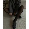 [하이앤드]샤넬 𝟐𝟎𝟐𝟓 뉴 퀼팅 CC 로고 턴락 반 로퍼